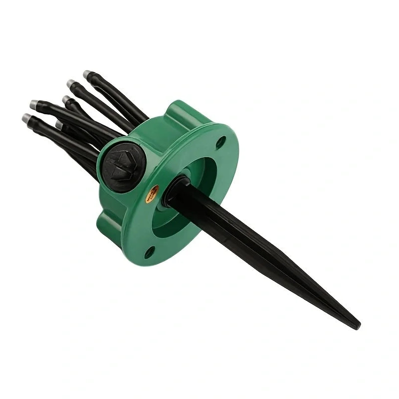 12-in-1 Garden Sprinkler Irrigation System with 360° Adjustable Spray