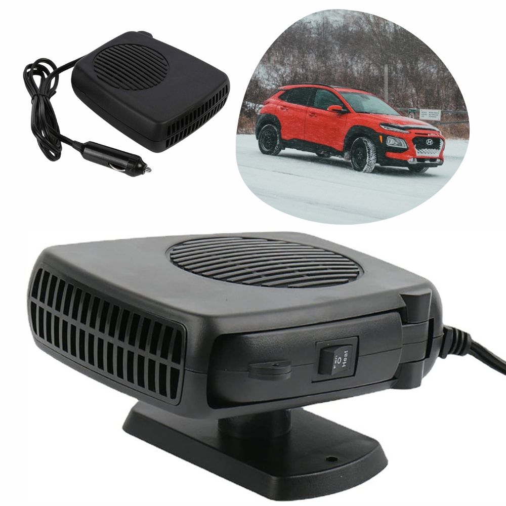 12V Car Heater Ceramic Fan with Dual 150W 300W Settings