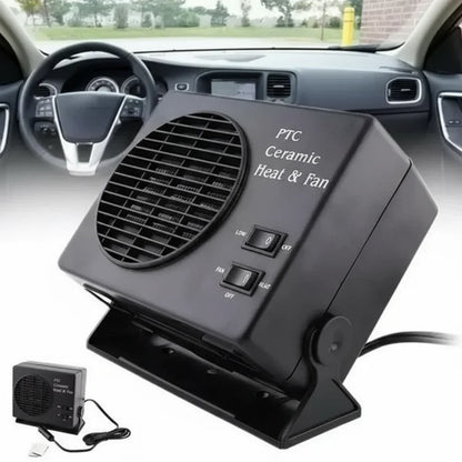 12V Ceramic Car Heater Fan Portable Defroster with Thermostat