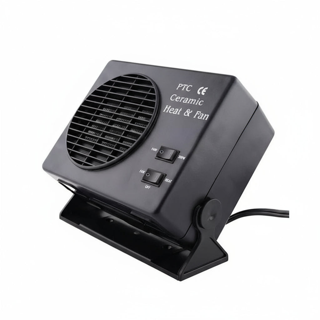12V Ceramic Car Heater Fan Portable Defroster with Thermostat