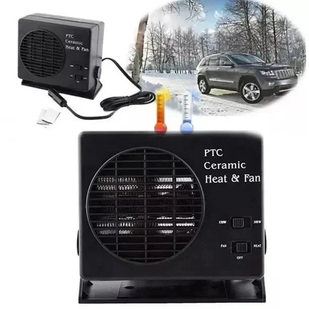 12V Ceramic Car Heater Fan Portable Defroster with Thermostat