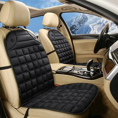 12V Heated Car Seat Cushion With Adjustable Temperature Control