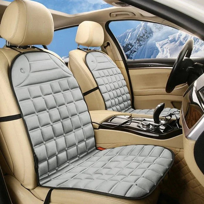 12V Heated Car Seat Cushion With Adjustable Temperature Control