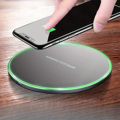 15W Fast Wireless Charging Pad for Qi Compatible Smartphones