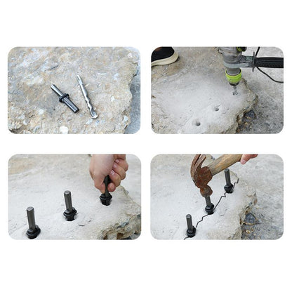 16mm Wedge Stone Splitting Tool for Hard Rock and Granite