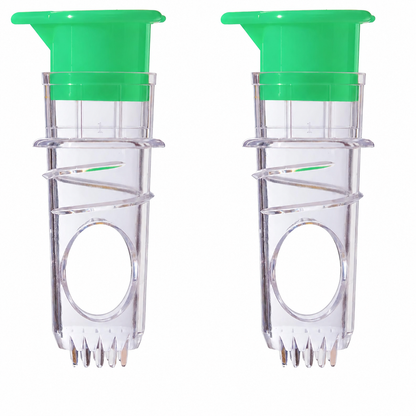 2 Piece Citrus Juice Extractor Set with Twist Press