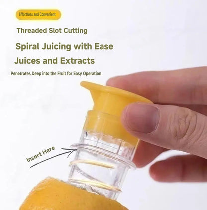 2 Piece Citrus Juice Extractor Set with Twist Press