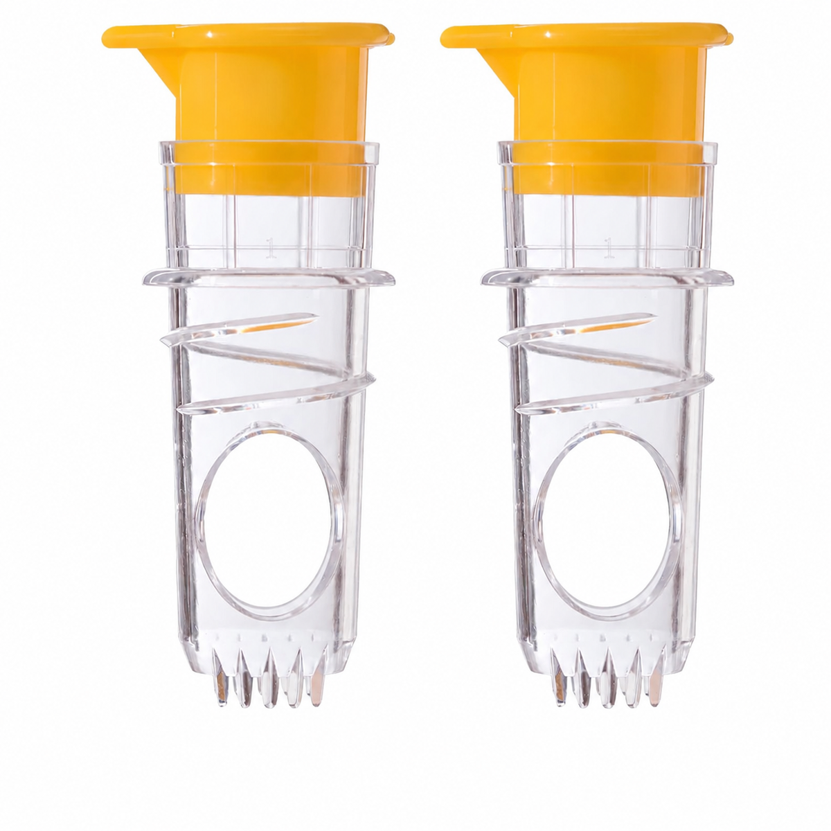 2 Piece Citrus Juice Extractor Set with Twist Press