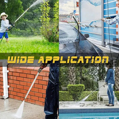 2 in 1 Garden Hose High Pressure Spray Nozzle Attachment