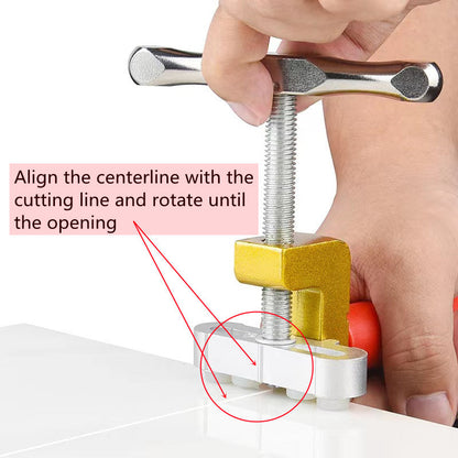 2-in-1 Glass and Tile Diamond Roller Cutter