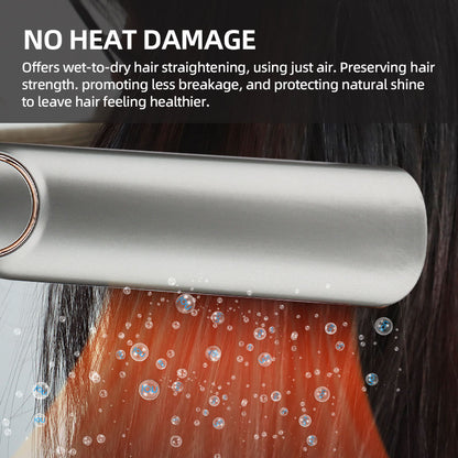2 in 1 Hair Dryer Straightening Brush Styling Tool