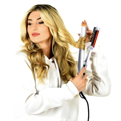 2 in 1 Rotating Hot Air Hair Styling Brush