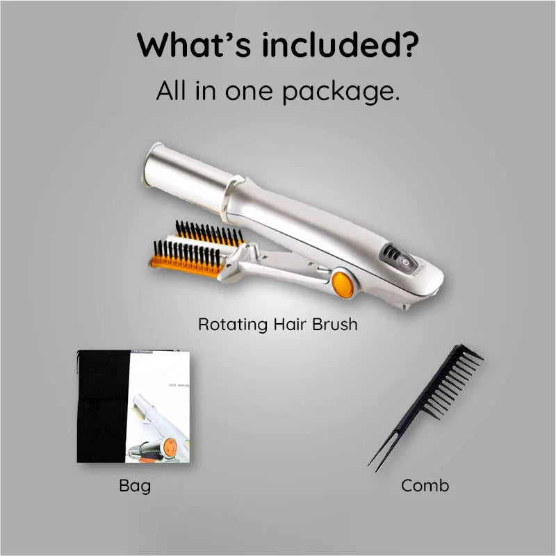 2 in 1 Rotating Hot Air Hair Styling Brush