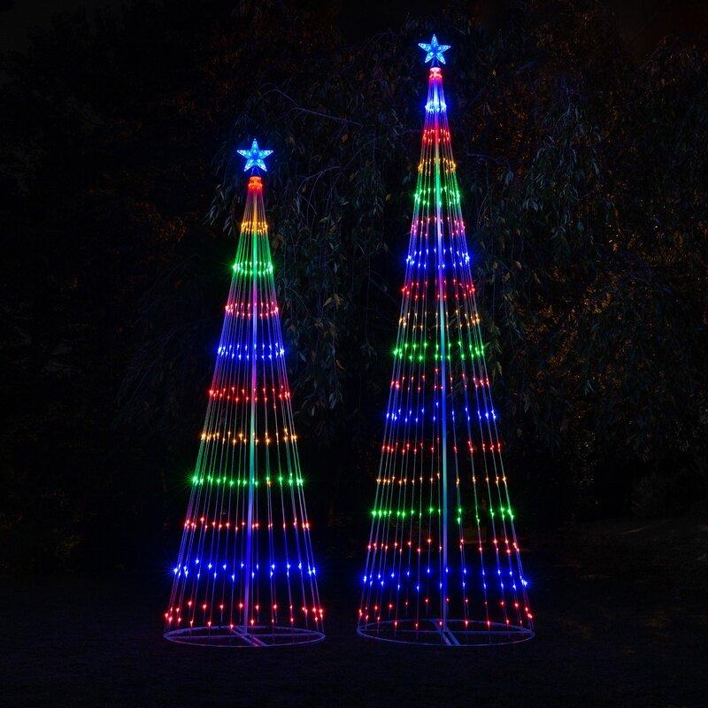 200 LED Christmas Tree Lights with 8 Lighting Modes