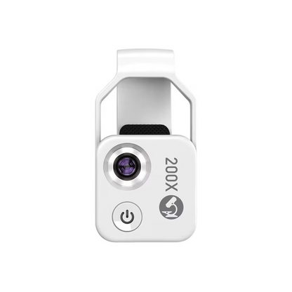 200X Smartphone Microscope Lens with Universal Clip