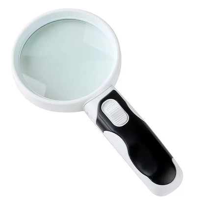 20X LED Magnifying Glass Large Handheld Reading Magnifier