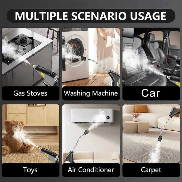 2500W Portable High Pressure Steam Cleaner With Gloves