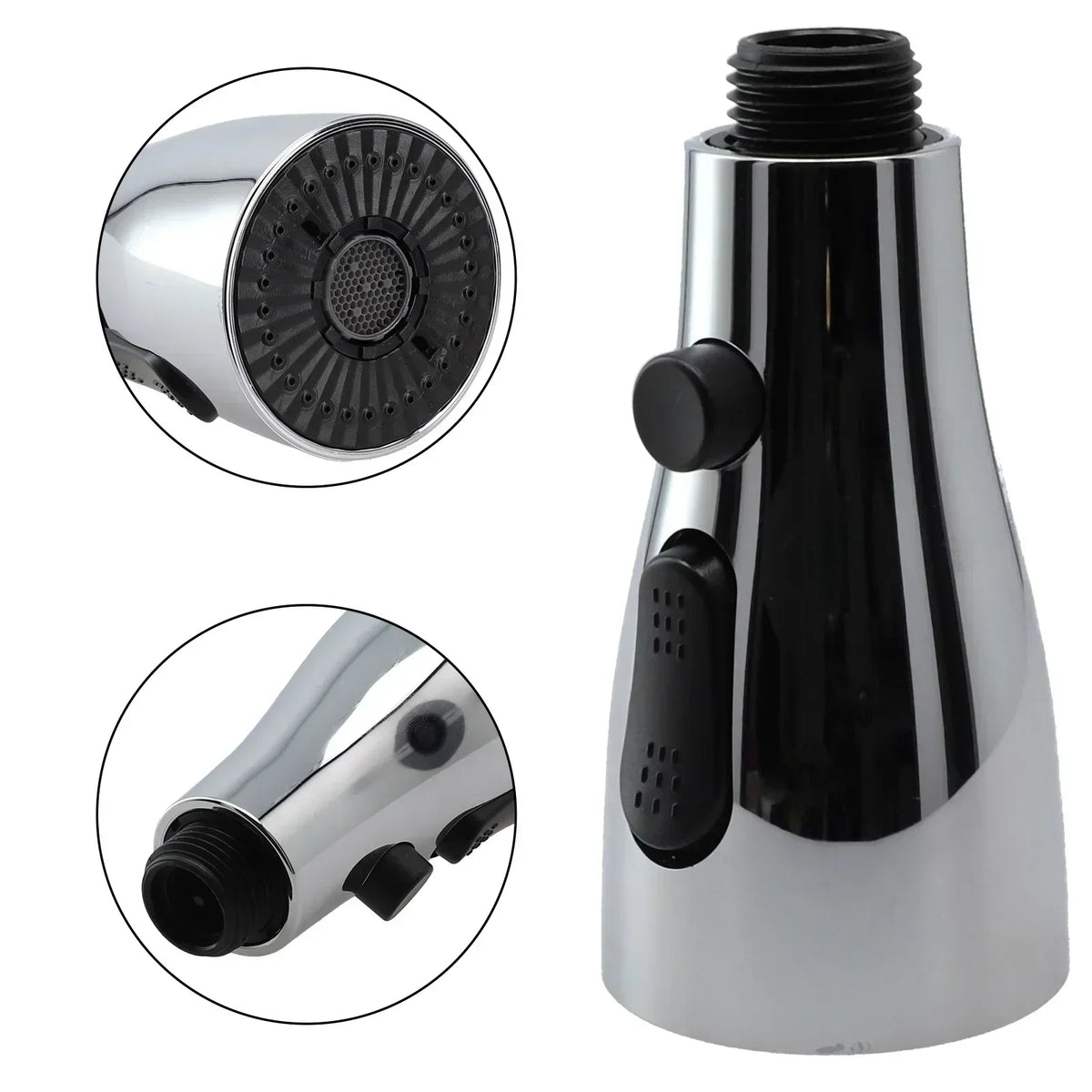 3 Function Kitchen Faucet Replacement Spray Head