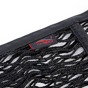 3 Layer Car Seat Net Organizer with Pet Barrier and Storage