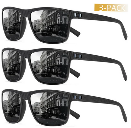 3 Pack Polarized UV400 Sunglasses Set