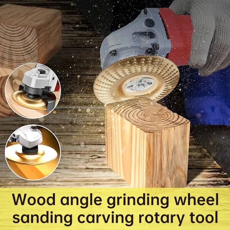 3-in-1 Carbide Wood Shaping Disc Set