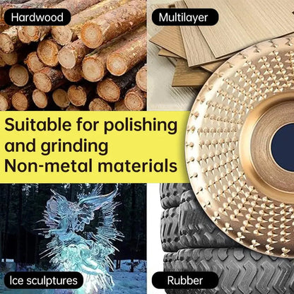 3-in-1 Carbide Wood Shaping Disc Set