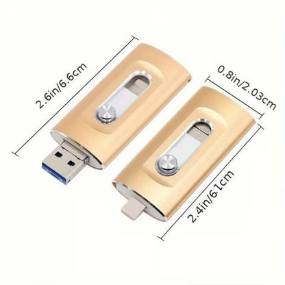3-in-1 USB Flash Drive for Phone and Computer