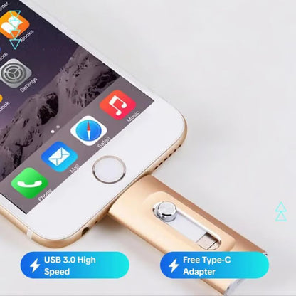 3-in-1 USB Flash Drive for Phone and Computer