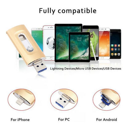 3-in-1 USB Flash Drive for Phone and Computer