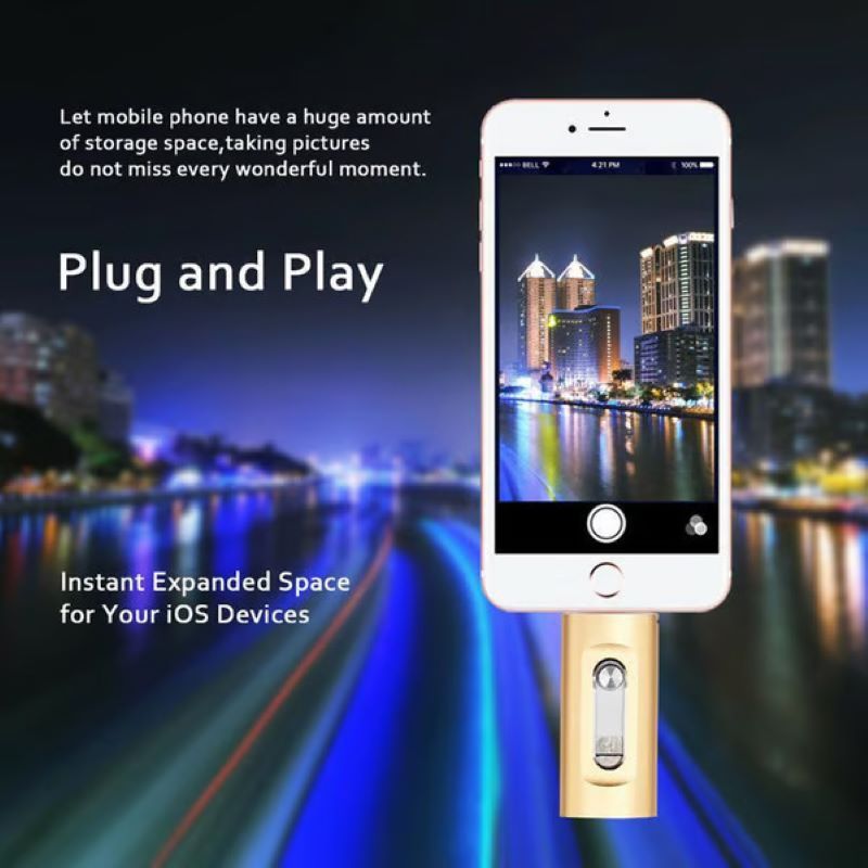 3-in-1 USB Flash Drive for Phone and Computer