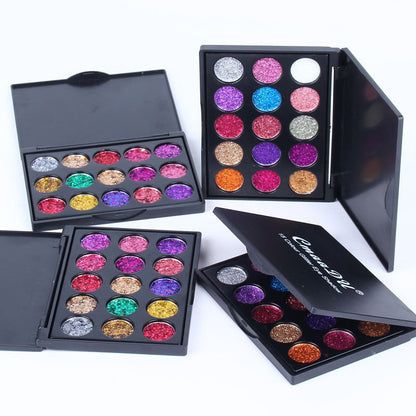 30 Color Glitter Eyeshadow Palette for Face and Body Makeup