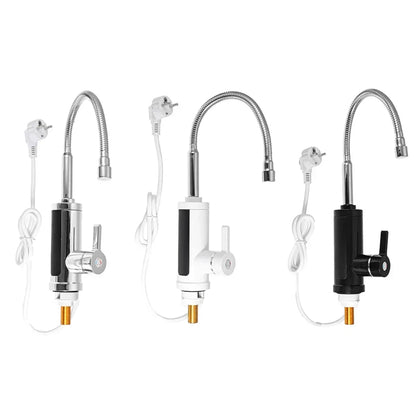 3000W Instant Hot Water Electric Kitchen Tap With Display