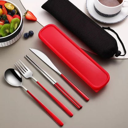 304 Stainless Steel Reusable Cutlery Set