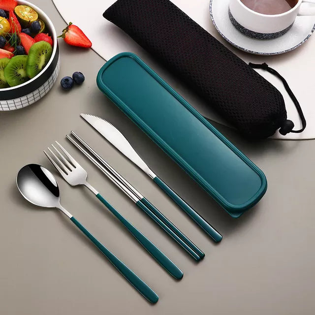 304 Stainless Steel Reusable Cutlery Set
