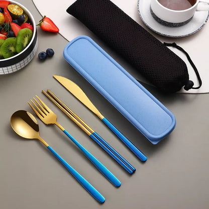304 Stainless Steel Reusable Cutlery Set