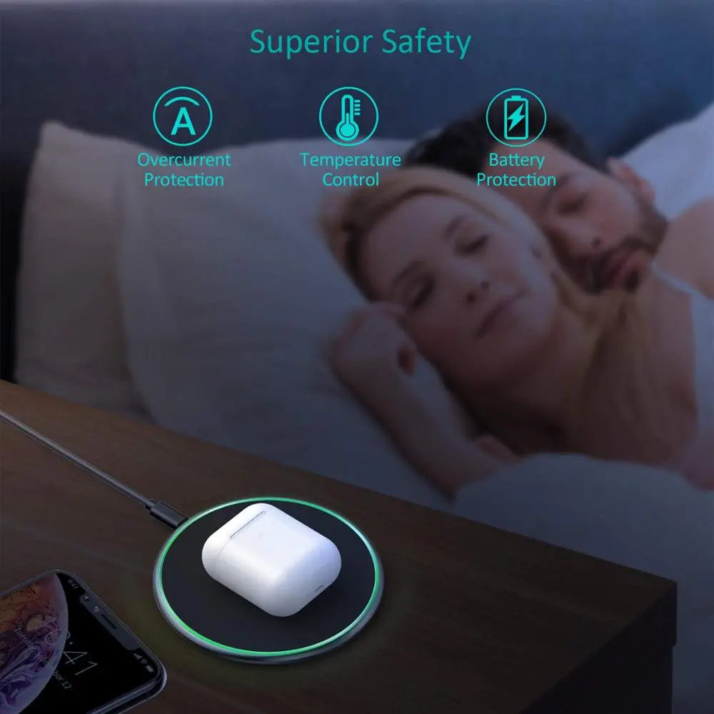30W Magnetic Wireless Charging Pad with USB C Cable