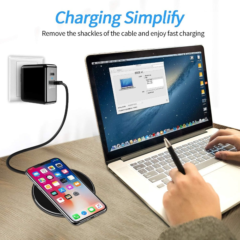 30W Magnetic Wireless Charging Pad with USB C Cable