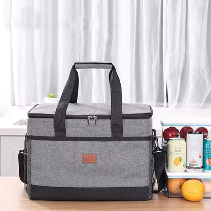 33L Insulated Waterproof Cooler Bag for Outdoor Travel and Picnics