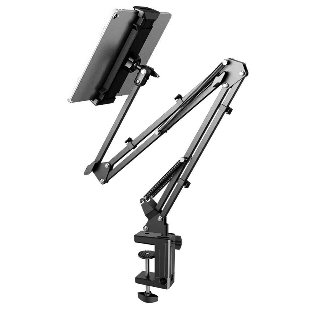 360 Degree Adjustable Tablet Stand with Aluminum Arm