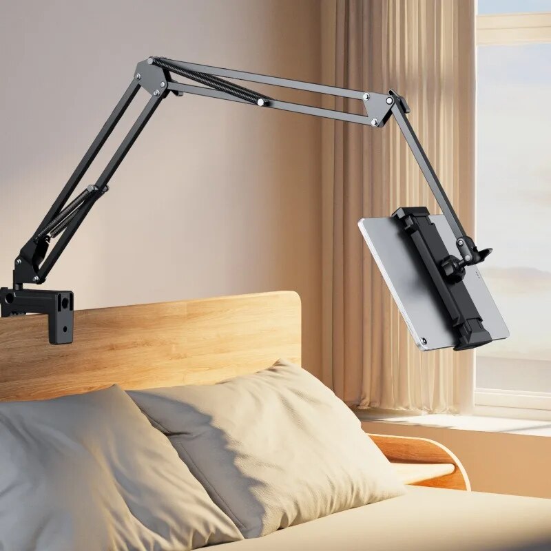 360 Degree Adjustable Tablet Stand with Aluminum Arm
