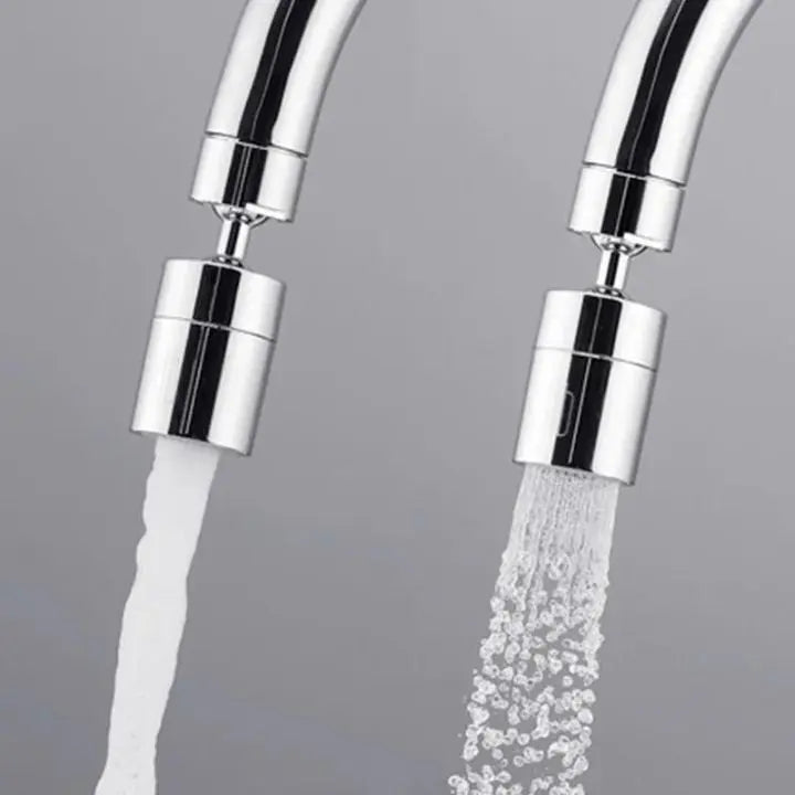360 Degree Faucet Aerator with Dual Spray Modes