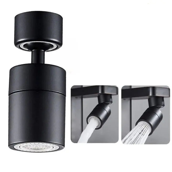 360 Degree Faucet Aerator with Dual Spray Modes