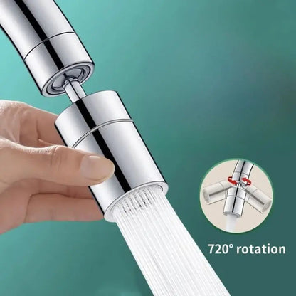 360 Degree Faucet Aerator with Dual Spray Modes