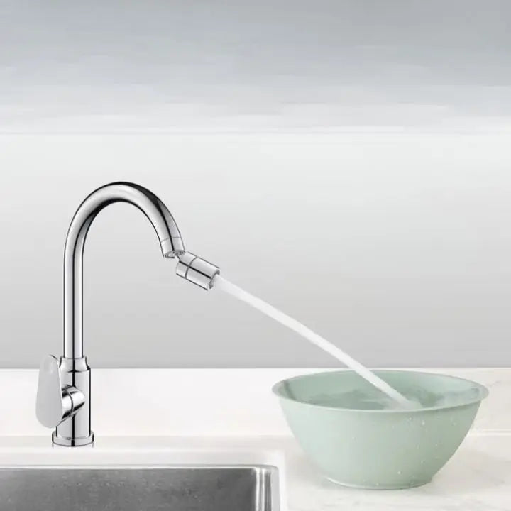 360 Degree Faucet Aerator with Dual Spray Modes