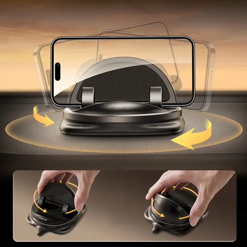 360 Degree Rotating Car Phone Holder with Adjustable Universal Mount