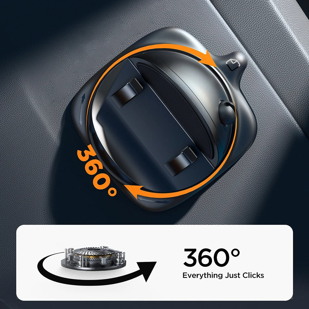 360 Degree Rotating Car Phone Holder with Adjustable Universal Mount