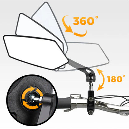 360° Adjustable Bicycle Rearview Mirror