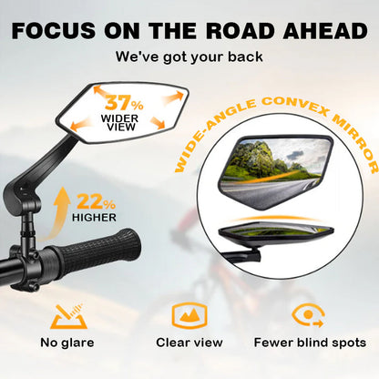 360° Adjustable Bicycle Rearview Mirror