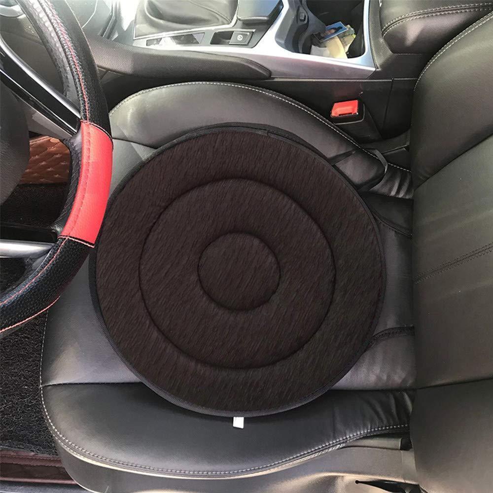 360° Rotating Swivel Seat Cushion Memory Foam Portable Chair Pad