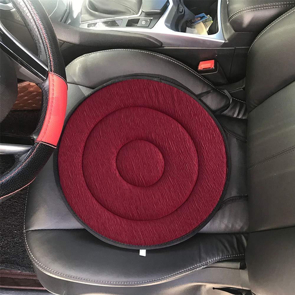 360° Rotating Swivel Seat Cushion Memory Foam Portable Chair Pad
